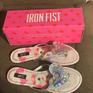 Iron Fist my little pony sandals